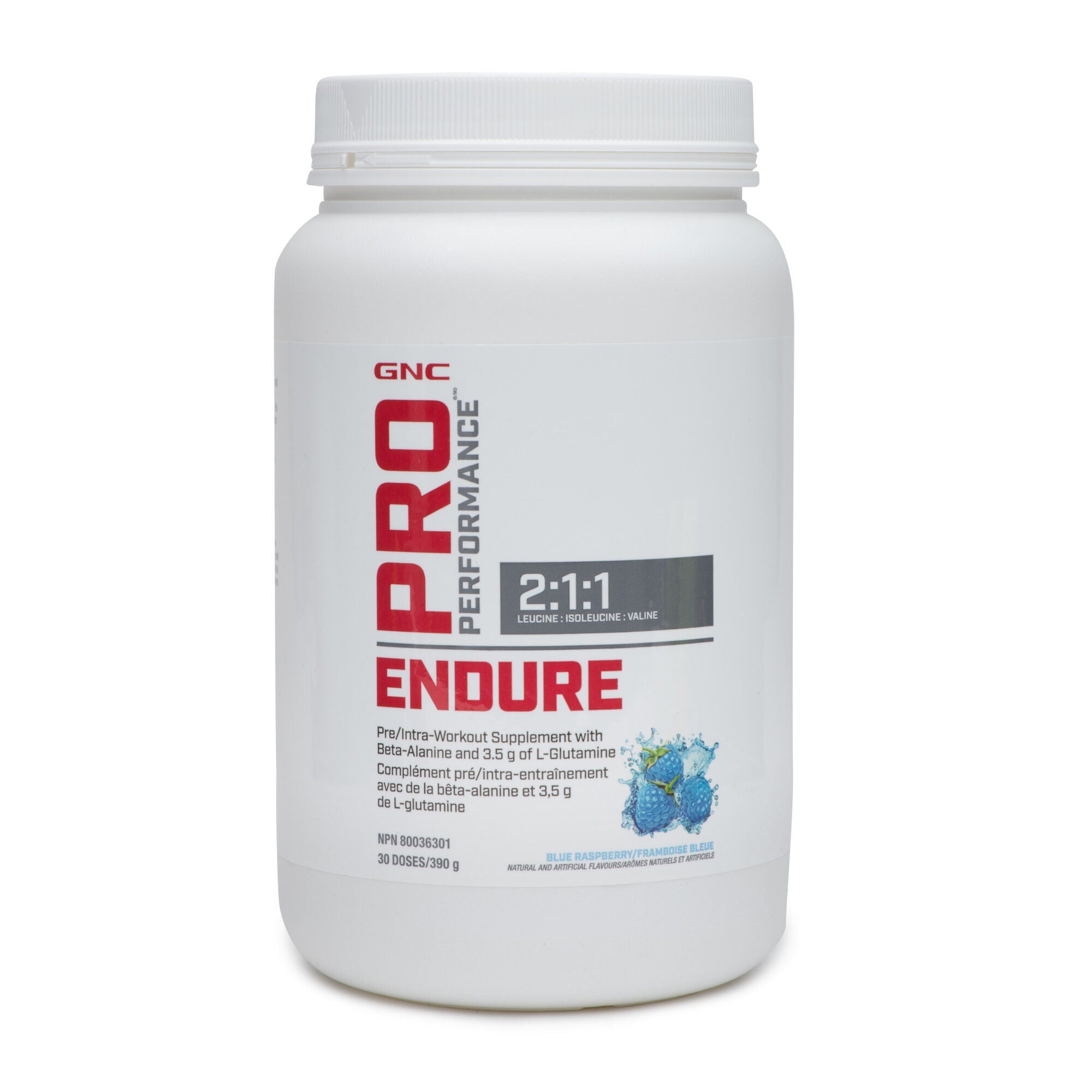 ENDURE Pre-Workout - Blue Raspberry  | GNC